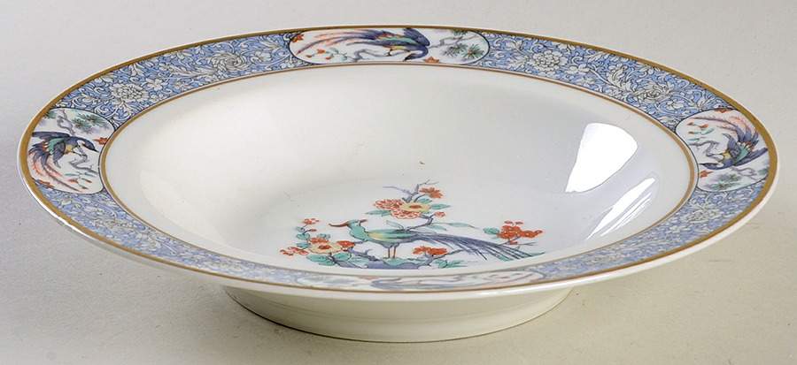 Rajah Rim Soup Bowl by Haviland-1