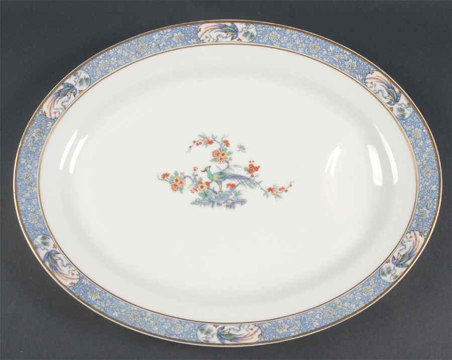 Rajah 16" Oval Serving Platter by Haviland-1