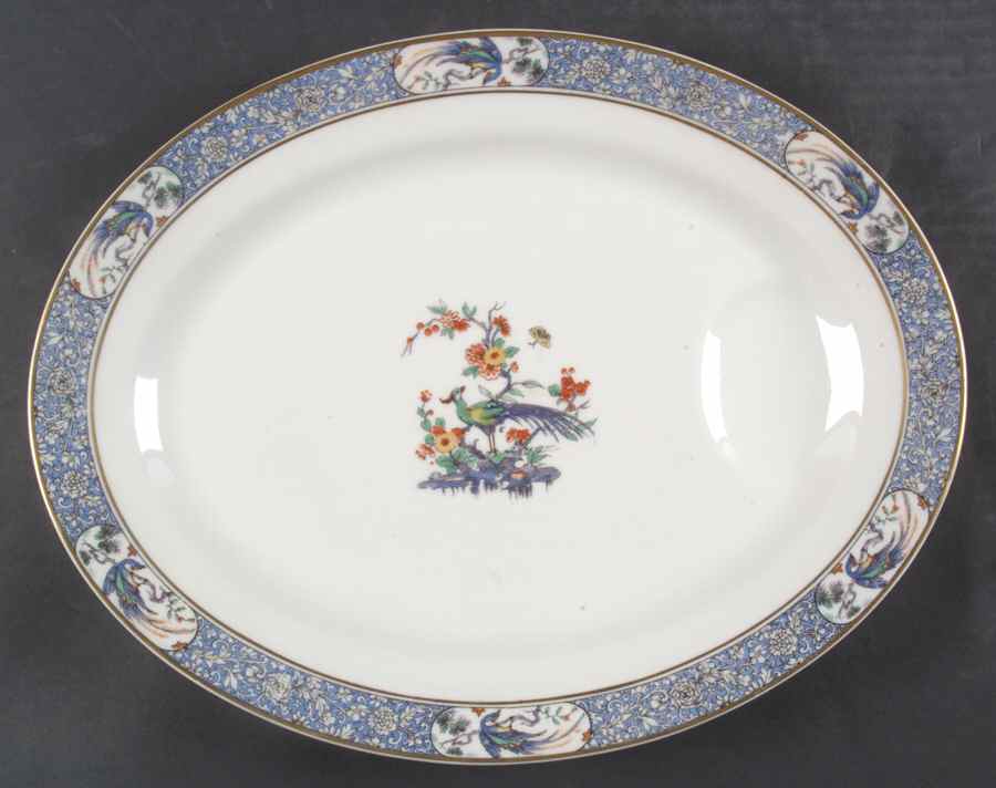 Rajah 13" Oval Serving Platter by Haviland-1