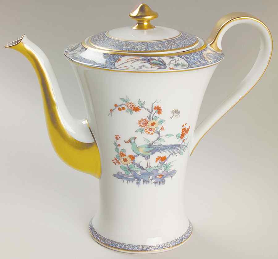 Rajah Coffee Pot & Lid by Haviland-1