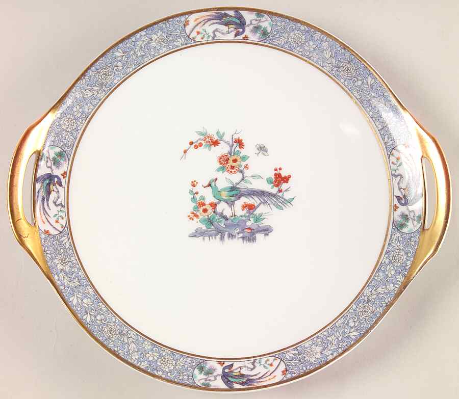Rajah Handled Cake Plate by Haviland-1
