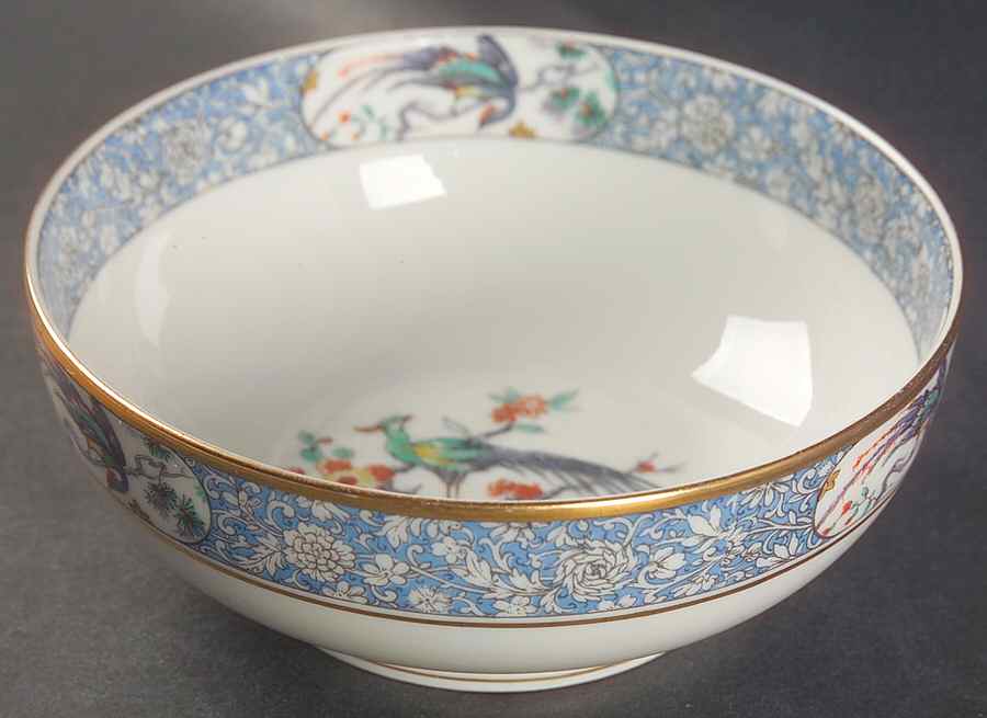 Rajah Cranberry Bowl by Haviland-1