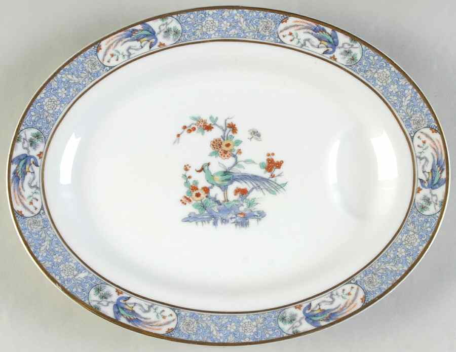 Rajah 11" Oval Serving Platter by Haviland-1