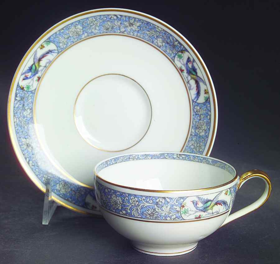 Rani Oversized Cup & Saucer Set by Haviland-1