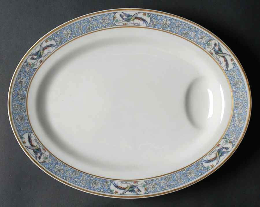 Rani 11" Oval Serving Platter by Haviland-1