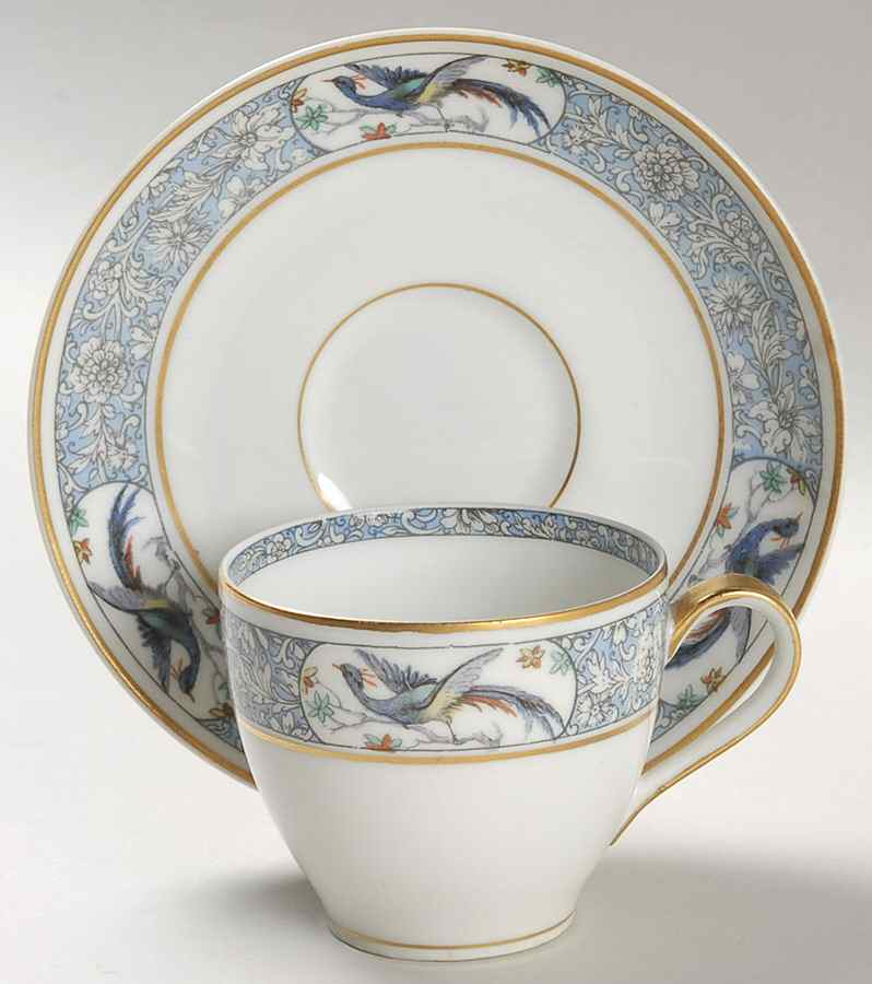 Rani Flat Demitasse Cup & Saucer Set by Haviland-1