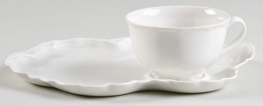 Ranson  Tea & Toast Snack Plate & Cup Set by Haviland-1