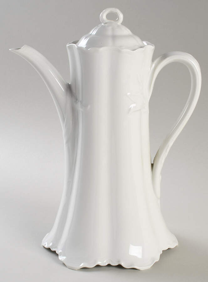 Ranson  Coffee Pot & Lid by Haviland-1