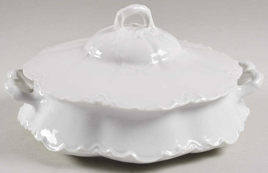 Ranson  Round Covered Vegetable by Haviland-1