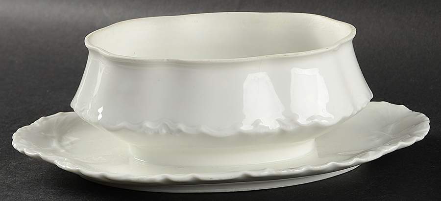 Ranson  Gravy Boat w/Attached Underplate No Lid by Haviland-1