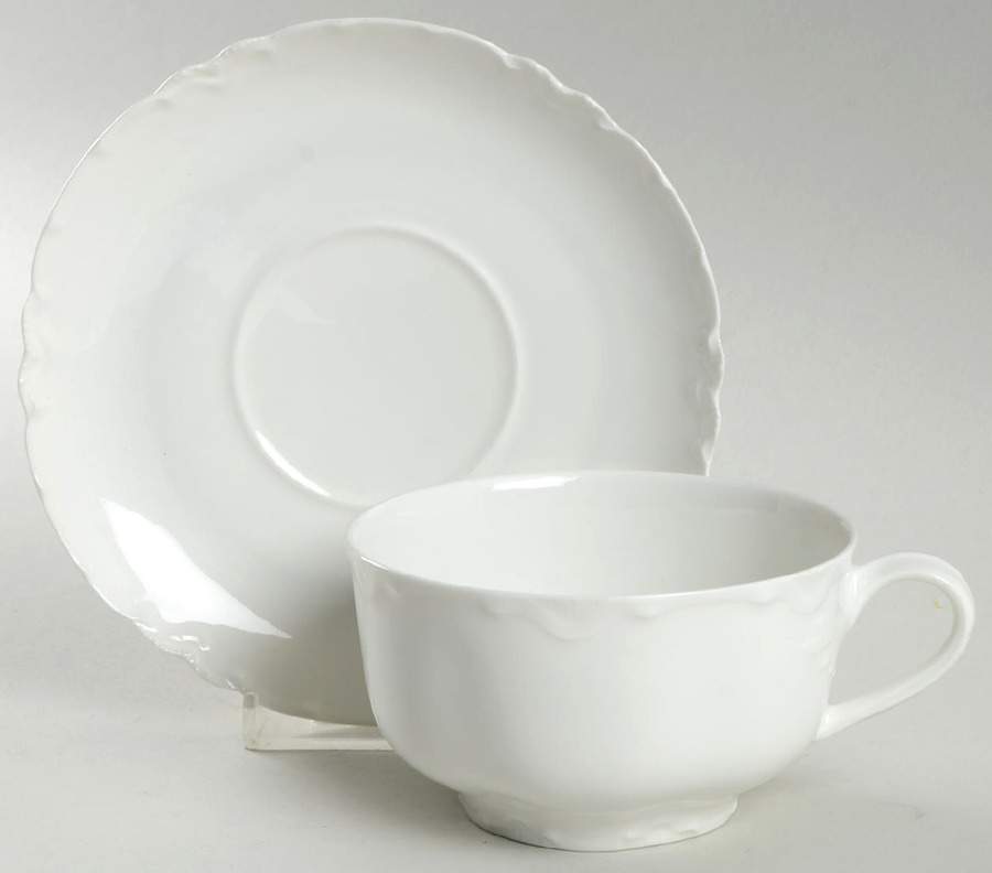 Ranson  Oversized Cup & Saucer Set by Haviland-1