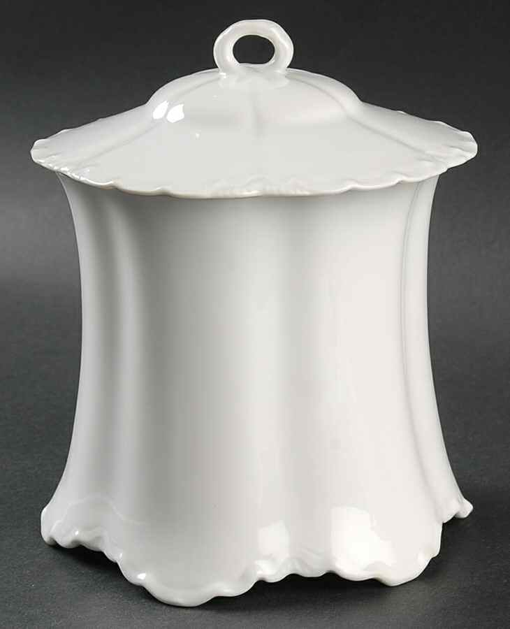 Ranson  Cracker Jar & Lid by Haviland-1