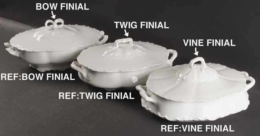 Ranson  Oval Covered Vegetable by Haviland-1