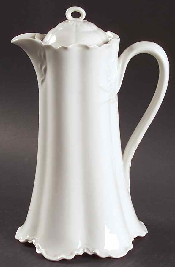 Ranson  Chocolate Pot & Lid by Haviland-1