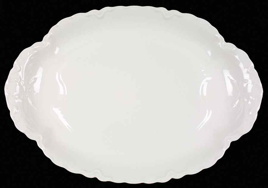 Ranson  18" Oval Serving Platter with Well by Haviland-1