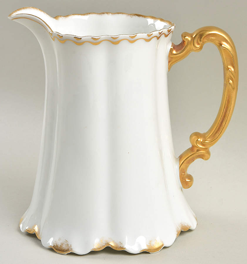 Ranson (Gold Trim) 24 Oz Pitcher by Haviland-1