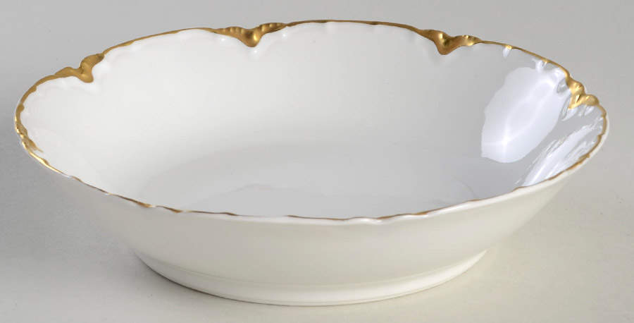 Ranson (Gold Trim) Fruit/Dessert (Sauce) Bowl by Haviland-1