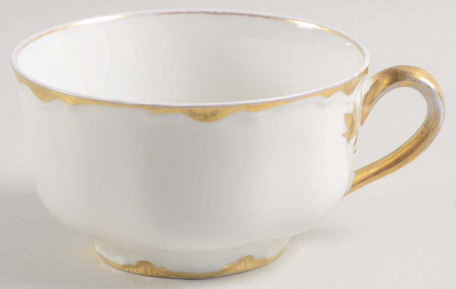 Ranson (Gold Trim) Oversized Cup by Haviland-1