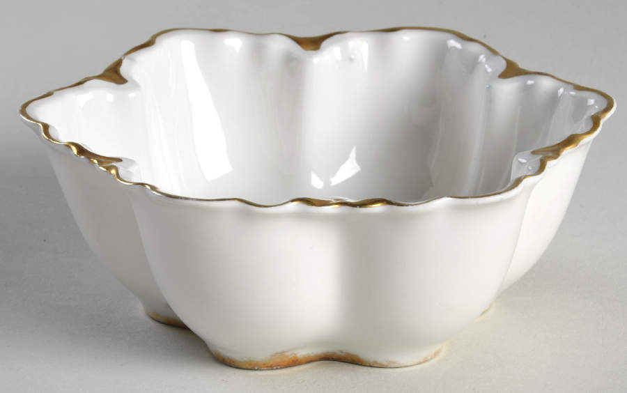 Ranson (Gold Trim) Open Sugar Bowl by Haviland-1