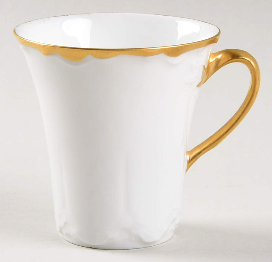 Ranson (Gold Trim) Chocolate Cup by Haviland-1
