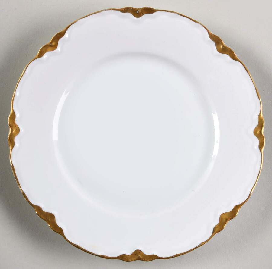 Ranson (Gold Trim) Bread & Butter Plate by Haviland-1