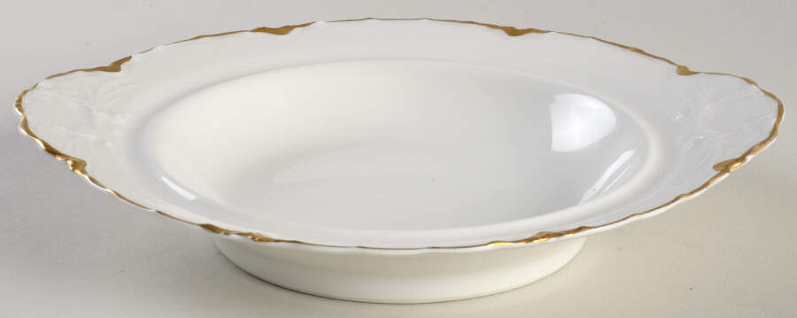 Ranson (Gold Trim) Round Butter No Lid by Haviland-1