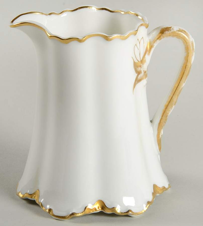 Ranson (Gold Trim) Creamer by Haviland-1
