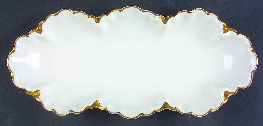 Ranson (Gold Trim) Celery by Haviland-1