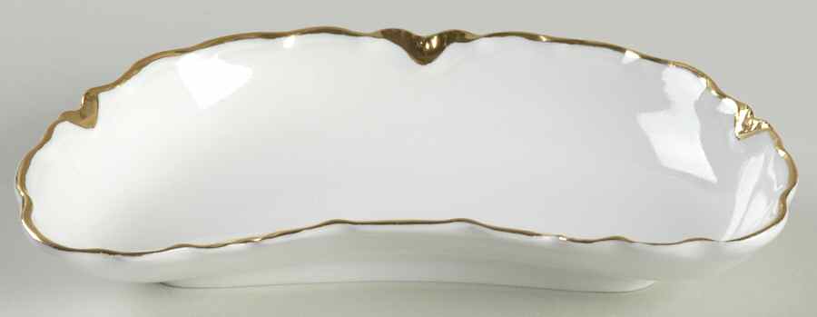 Ranson (Gold Trim) Bone Dish by Haviland-1
