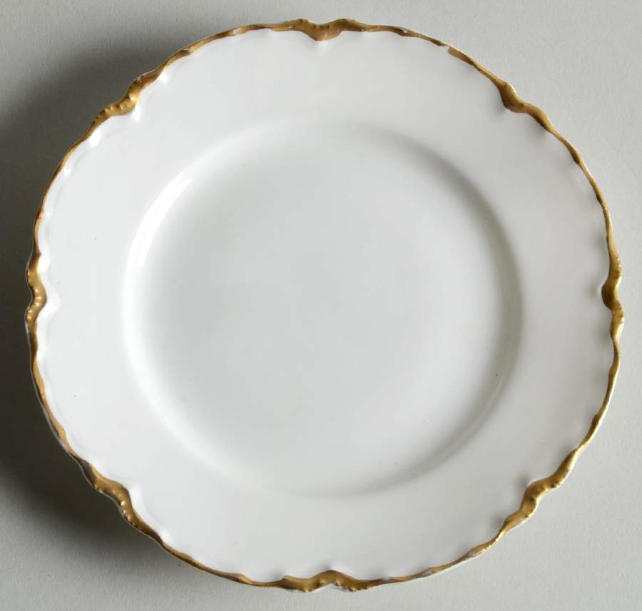 Ranson (Gold Trim) Small Bread & Butter Plate by Haviland-1