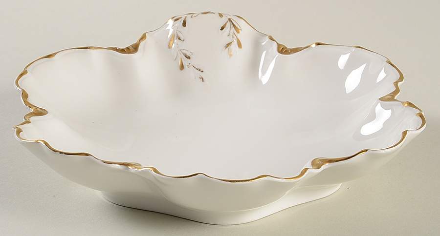Ranson (Gold Trim) 8" Bon Bon by Haviland-1