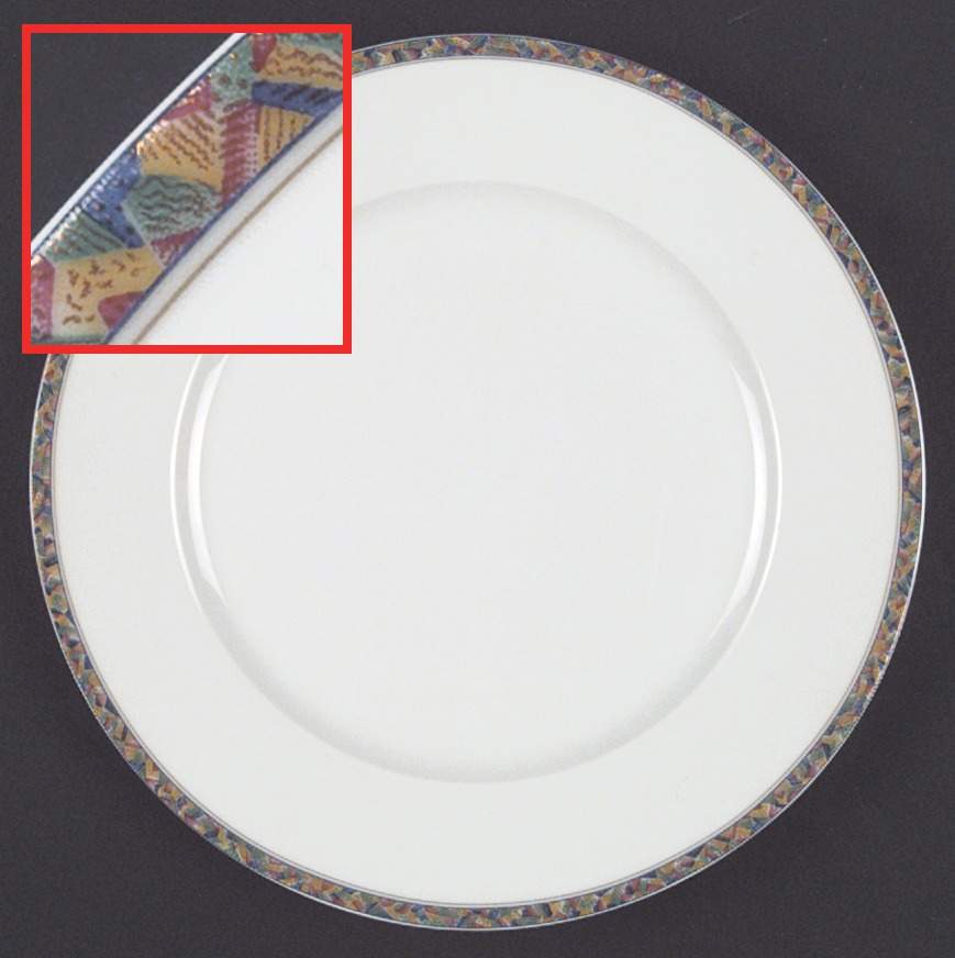Reve De Peintre Dinner Plate by Haviland-1
