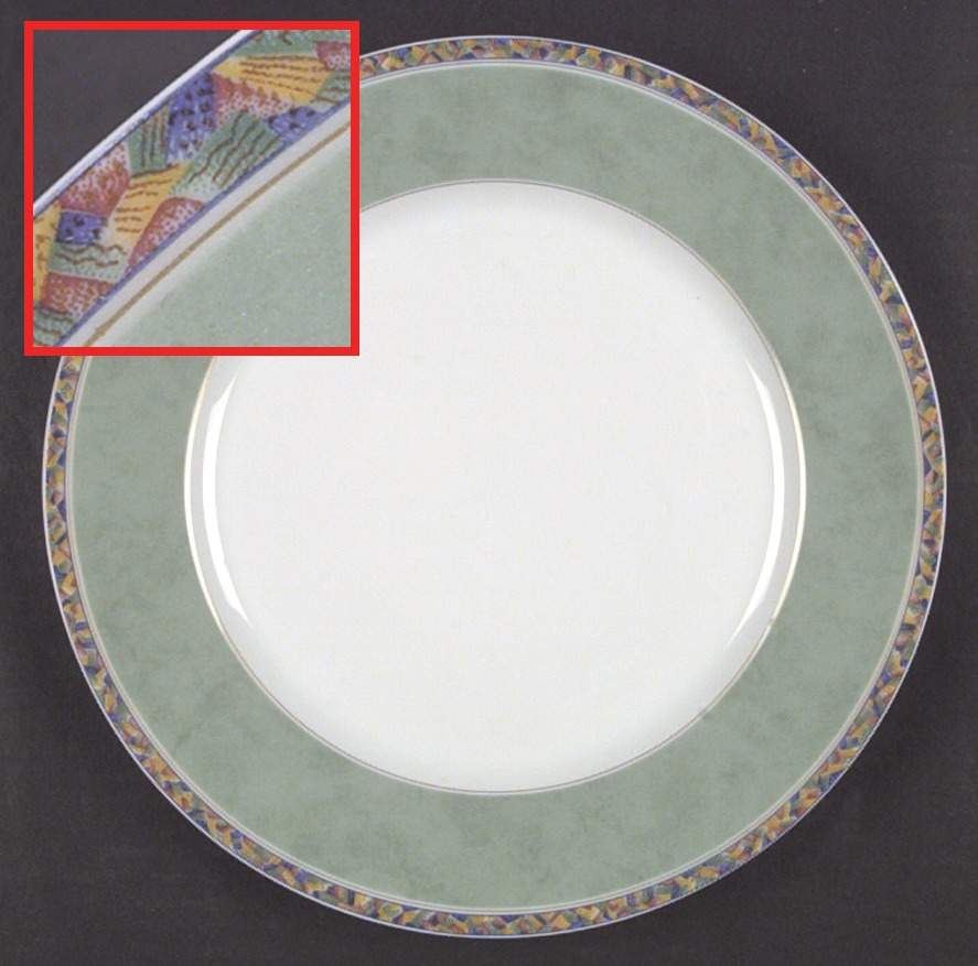 Reve De Peintre Dinner Plate by Haviland-1