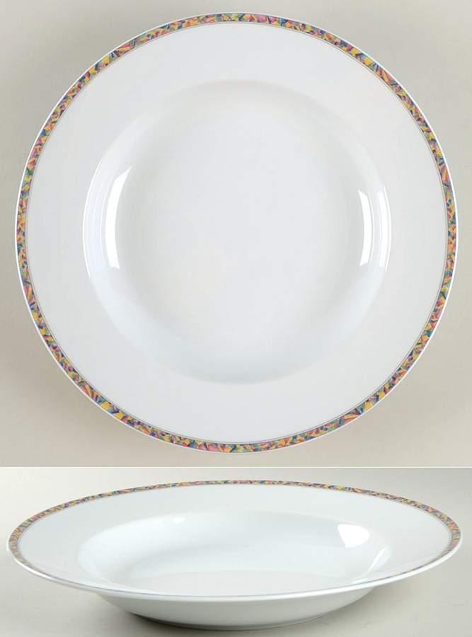 Reve De Peintre Deep Round Platter by Haviland-1