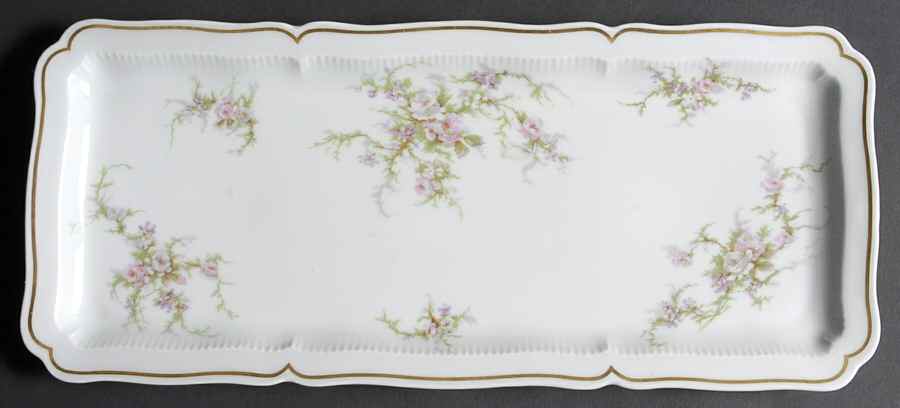 Remembrance Large Sandwich Tray by Haviland-1