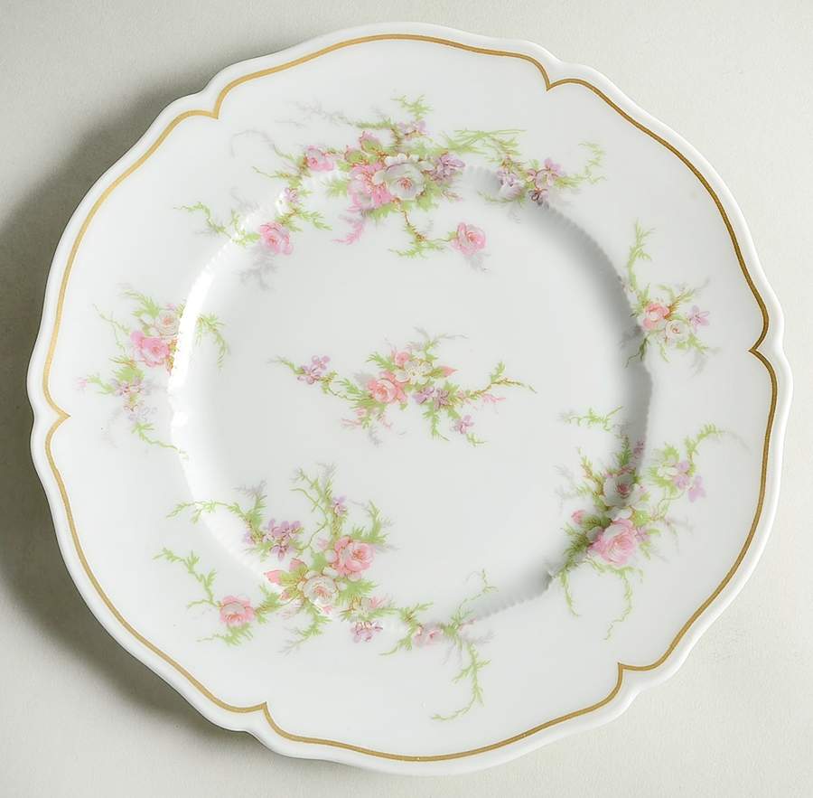 Remembrance Salad Plate by Haviland-1