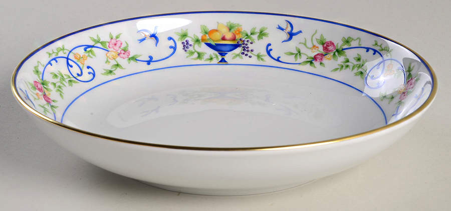 Renaissance (Urns of Fruit) Coupe Soup Bowl by Haviland-1