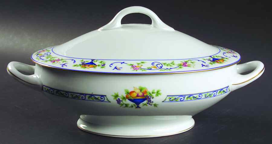 Renaissance (Urns of Fruit) Tureen &  Lid by Haviland-1