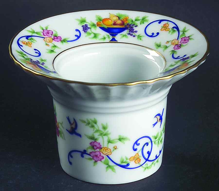 Renaissance (Urns of Fruit) Candle Votive by Haviland-1