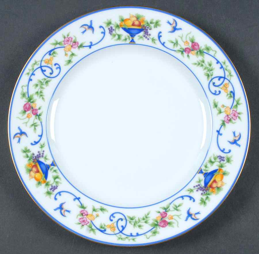 Renaissance (Urns of Fruit) Salad Plate by Haviland-1