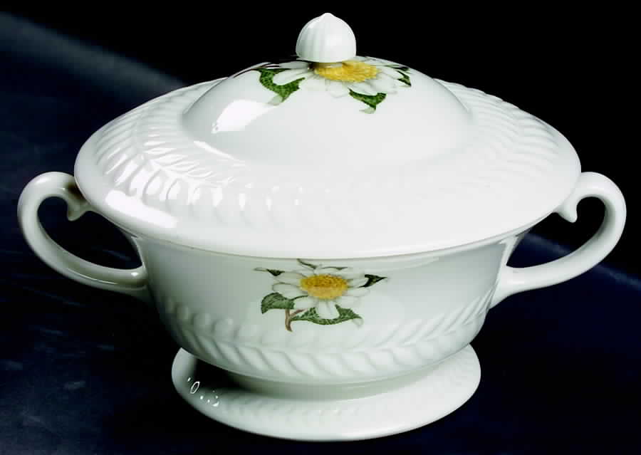 Regents Park Camellia Round Covered Vegetable by Haviland-1