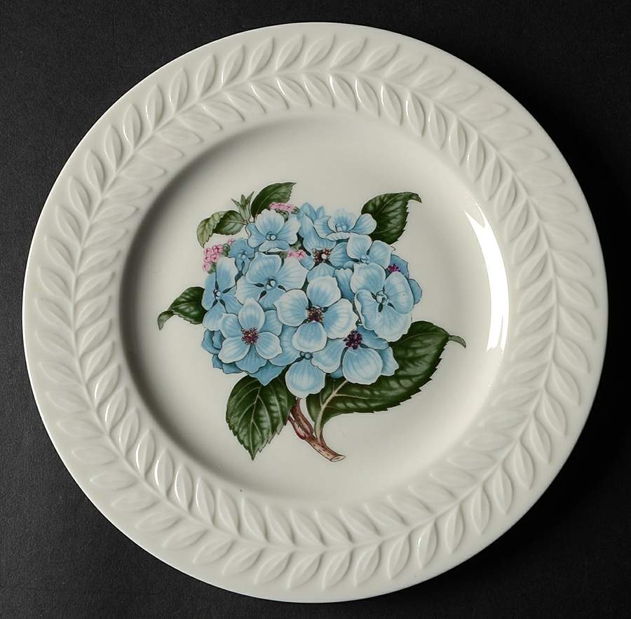 Regents Park Hydrangea Salad Plate by Haviland-1