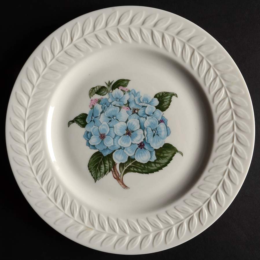 Regents Park Hydrangea Luncheon Plate by Haviland-1