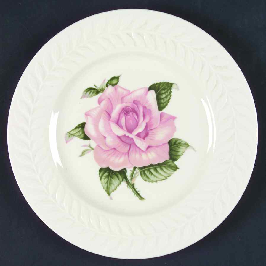 Regents Park Rose Salad Plate by Haviland-1