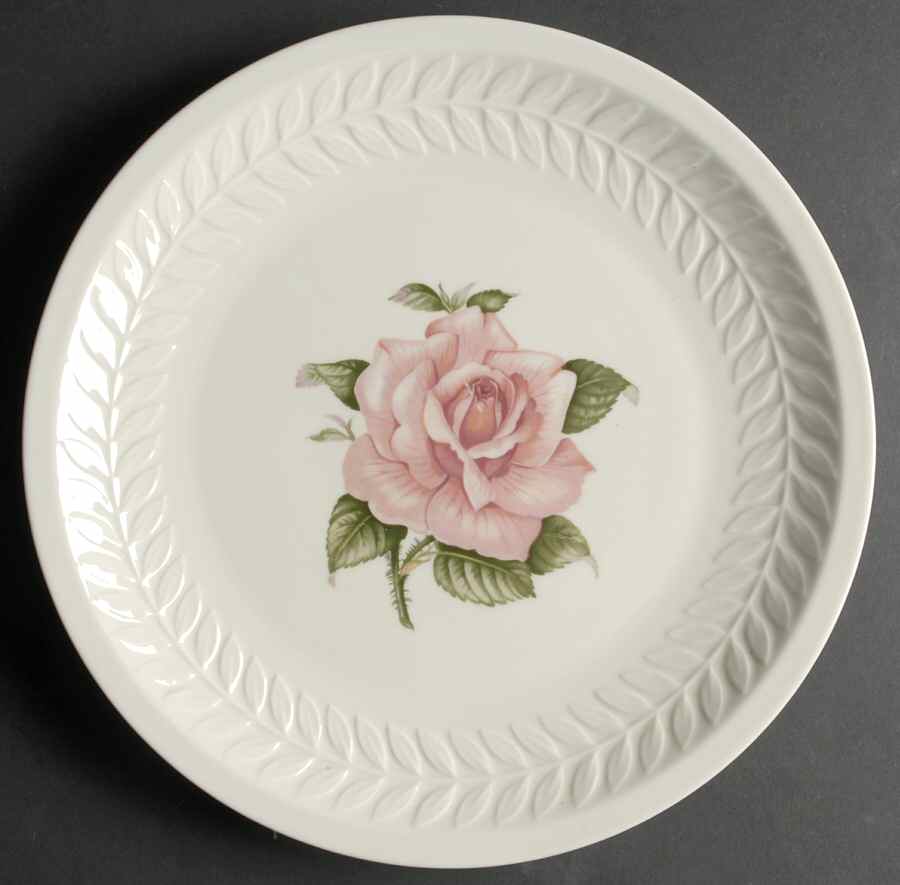 Regents Park Rose 12" Chop Plate (Round Platter) by Haviland-1