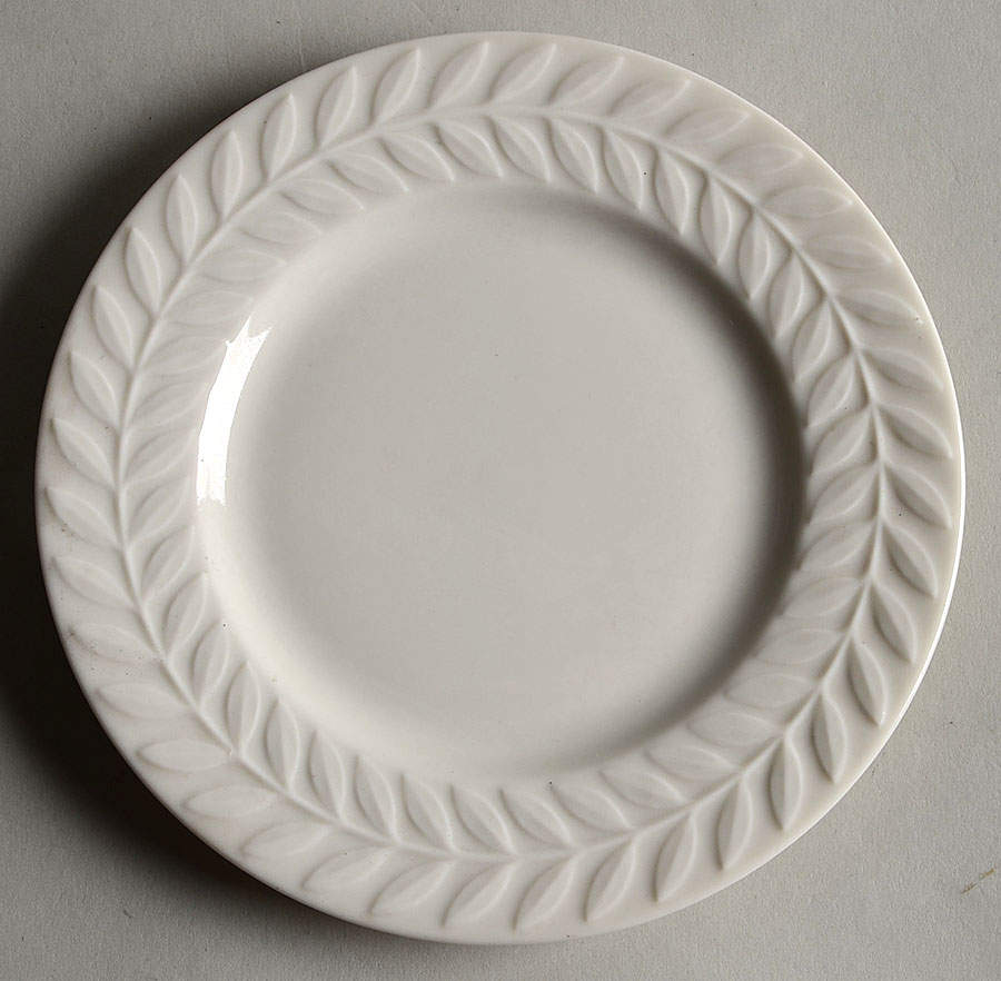 Regents Park White Bread & Butter Plate by Haviland-1