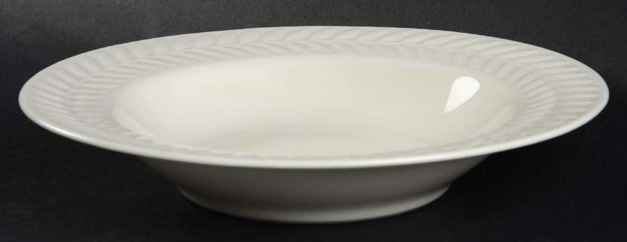 Regents Park White Rim Soup Bowl by Haviland-1