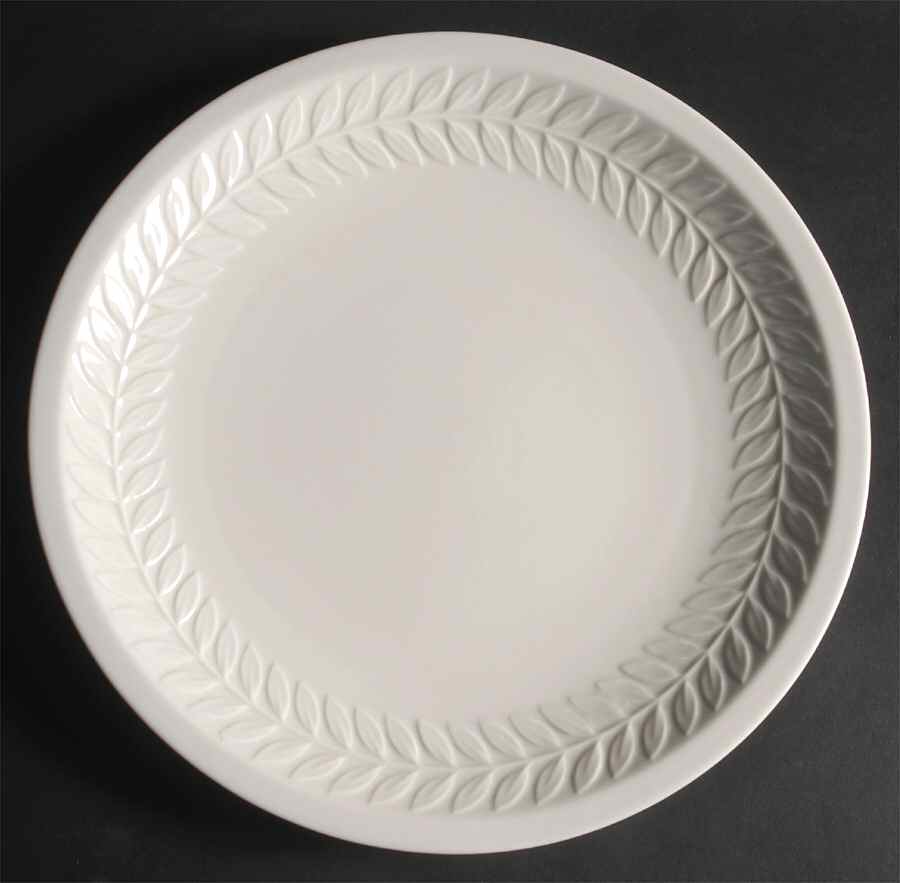 Regents Park White 12" Chop Plate (Round Platter) by Haviland-1