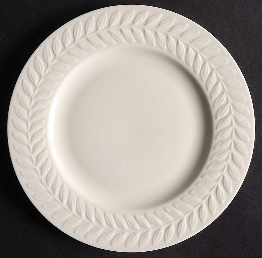 Regents Park White Salad Plate by Haviland-1