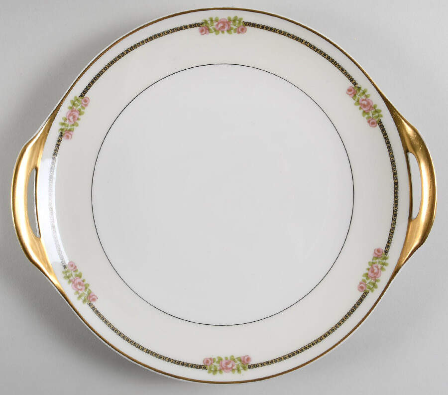 Richmond Handled Cake Plate by Haviland-1